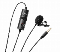 Микрофон брошка BOYA BY-M1, 3.5mm жак