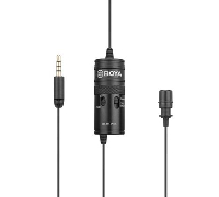 Микрофон брошка BOYA BY-M1 Pro, 3.5mm жак