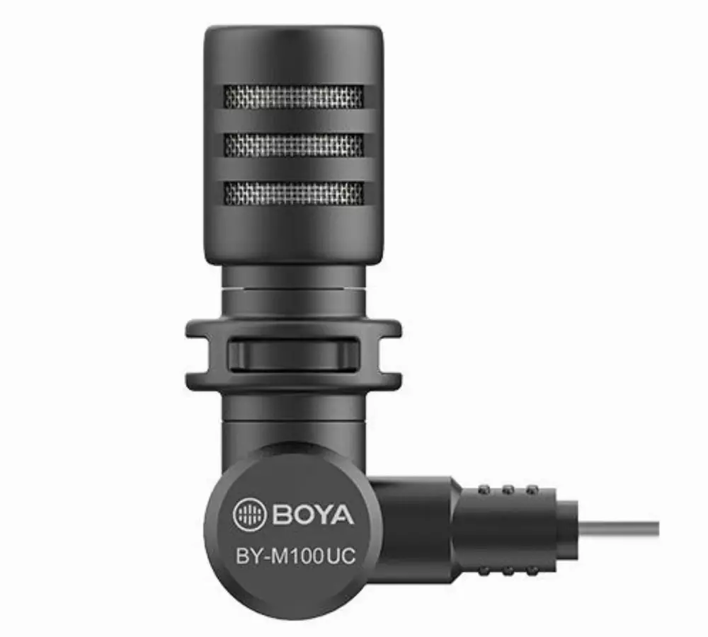 Микрофон BOYA BY-M100UC компактен, USB-C, Android