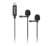 Микрофон брошка 2 броя BOYA BY-M3D, USB-C