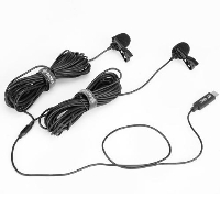 Микрофон брошка 2 броя BOYA BY-M3D, USB-C