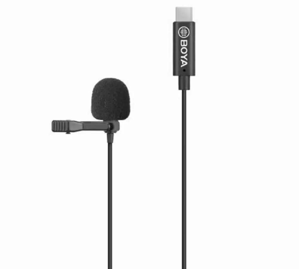 Микрофон брошка BOYA BY-M3, USB-C