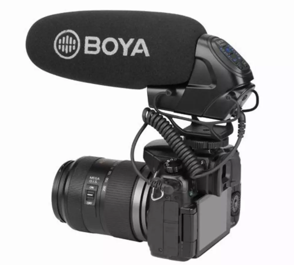 Универсален видео микрофон BOYA BY-BM3032, тип пушка, XLR