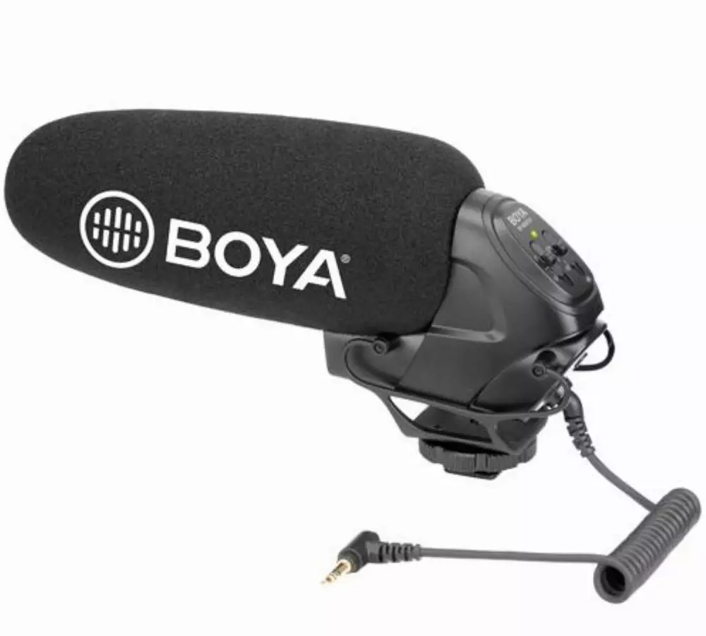 Универсален видео микрофон BOYA BY-BM3031, тип пушка, XLR