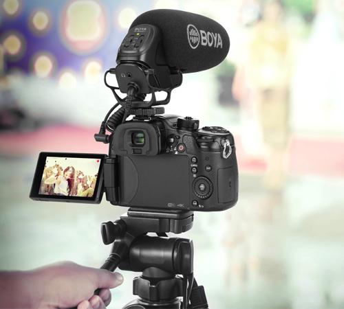 Универсален видео микрофон BOYA BY-BM3031, тип пушка, XLR