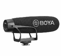 Универсален видео микрофон BOYA BY-BM2021, тип пушка, XLR