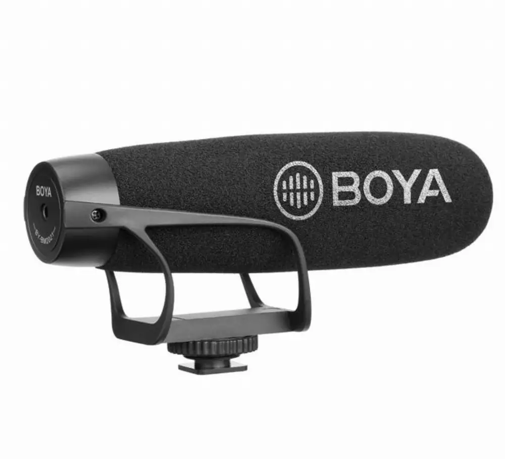Универсален видео микрофон BOYA BY-BM2021, тип пушка, XLR