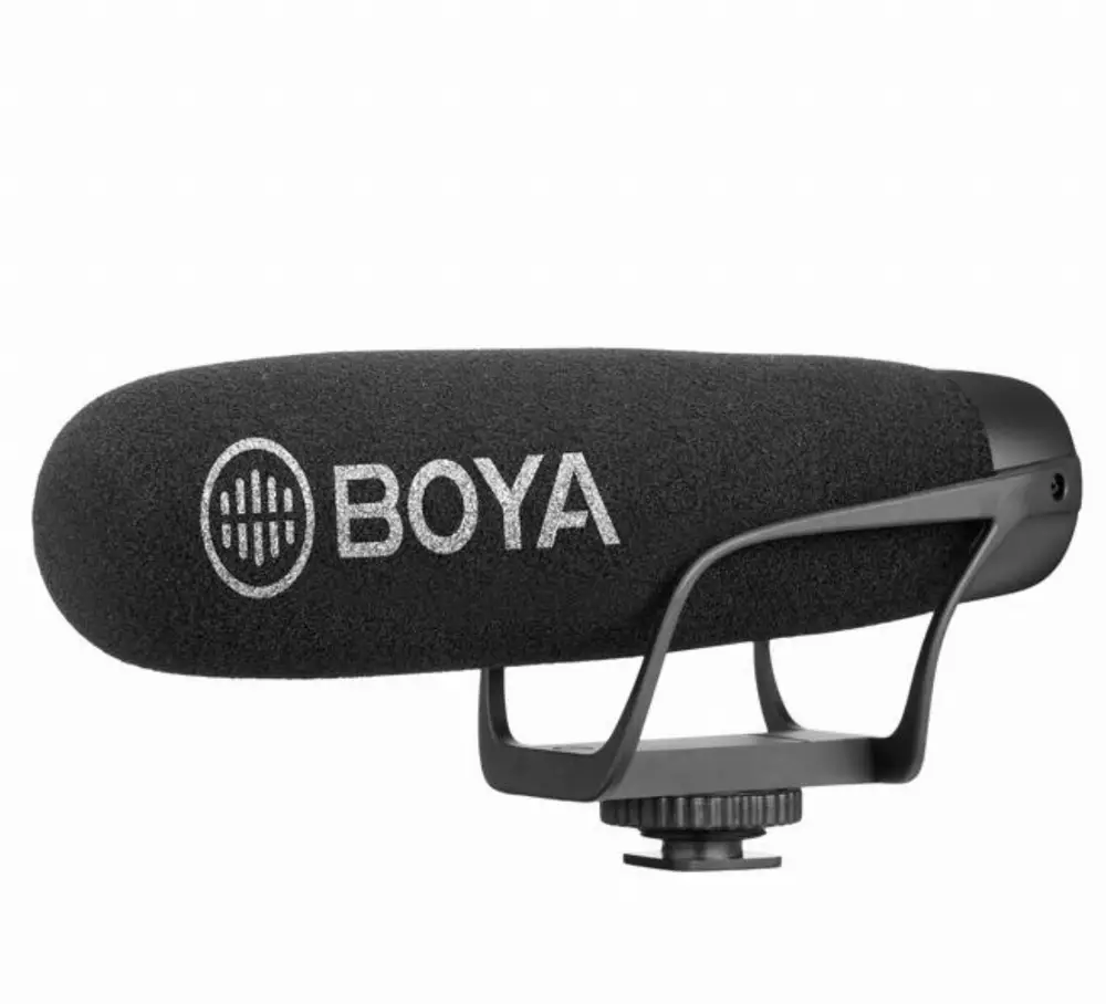 Универсален видео микрофон BOYA BY-BM2021, тип пушка, XLR