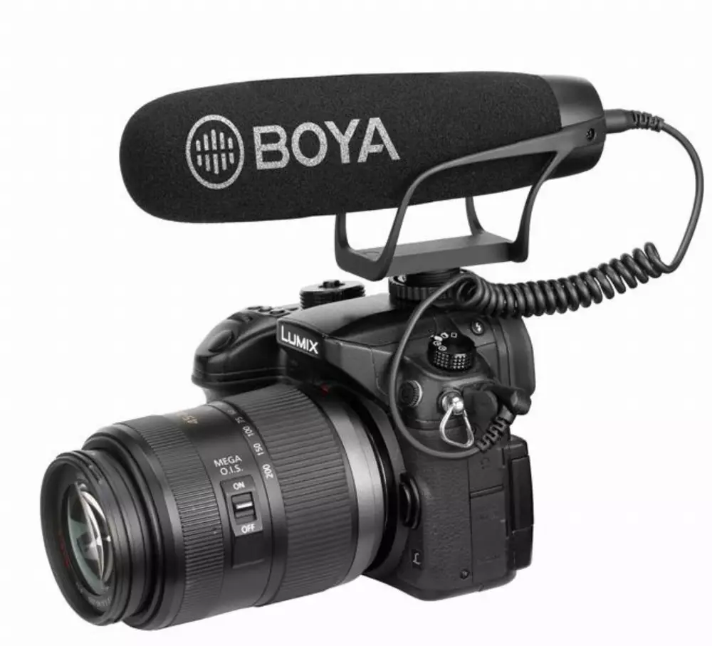 Универсален видео микрофон BOYA BY-BM2021, тип пушка, XLR