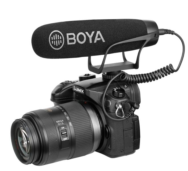 Универсален видео микрофон BOYA BY-BM2021, тип пушка, XLR