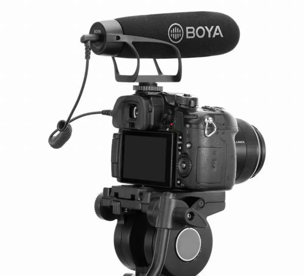 Универсален видео микрофон BOYA BY-BM2021, тип пушка, XLR