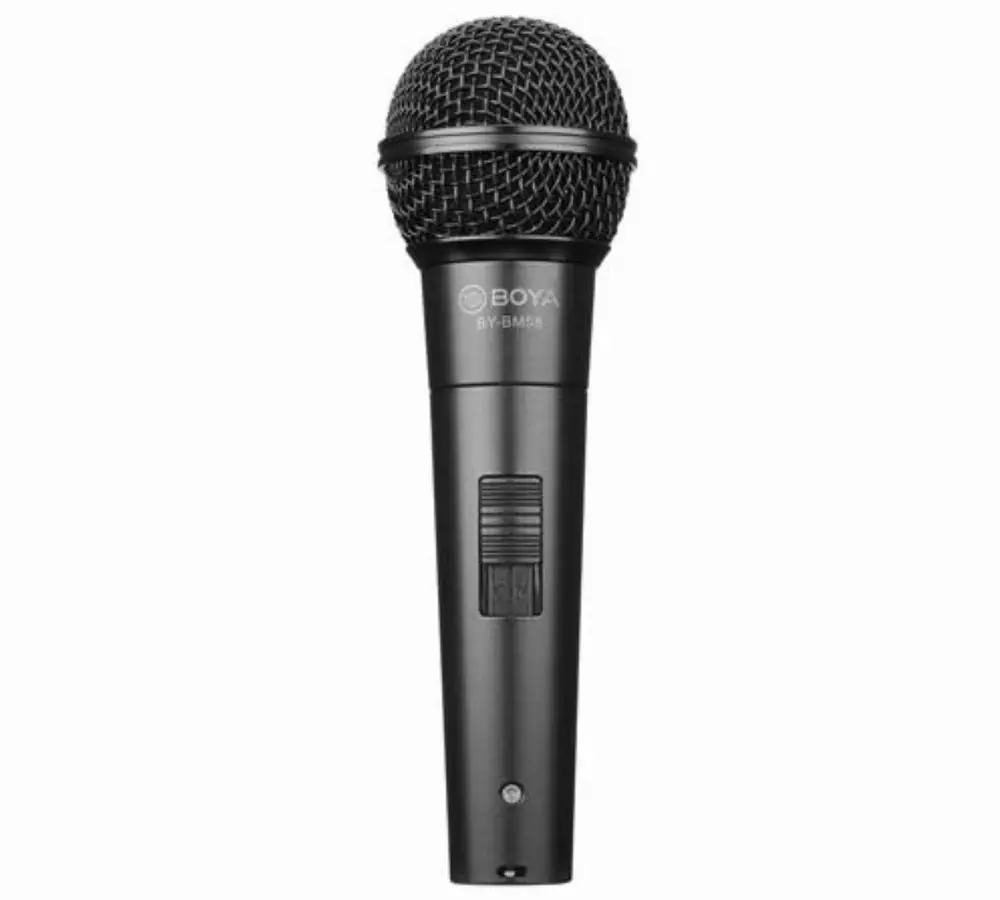 Ръчен микрофон BOYA BY-BM58 - динамичен, вокален, XLR