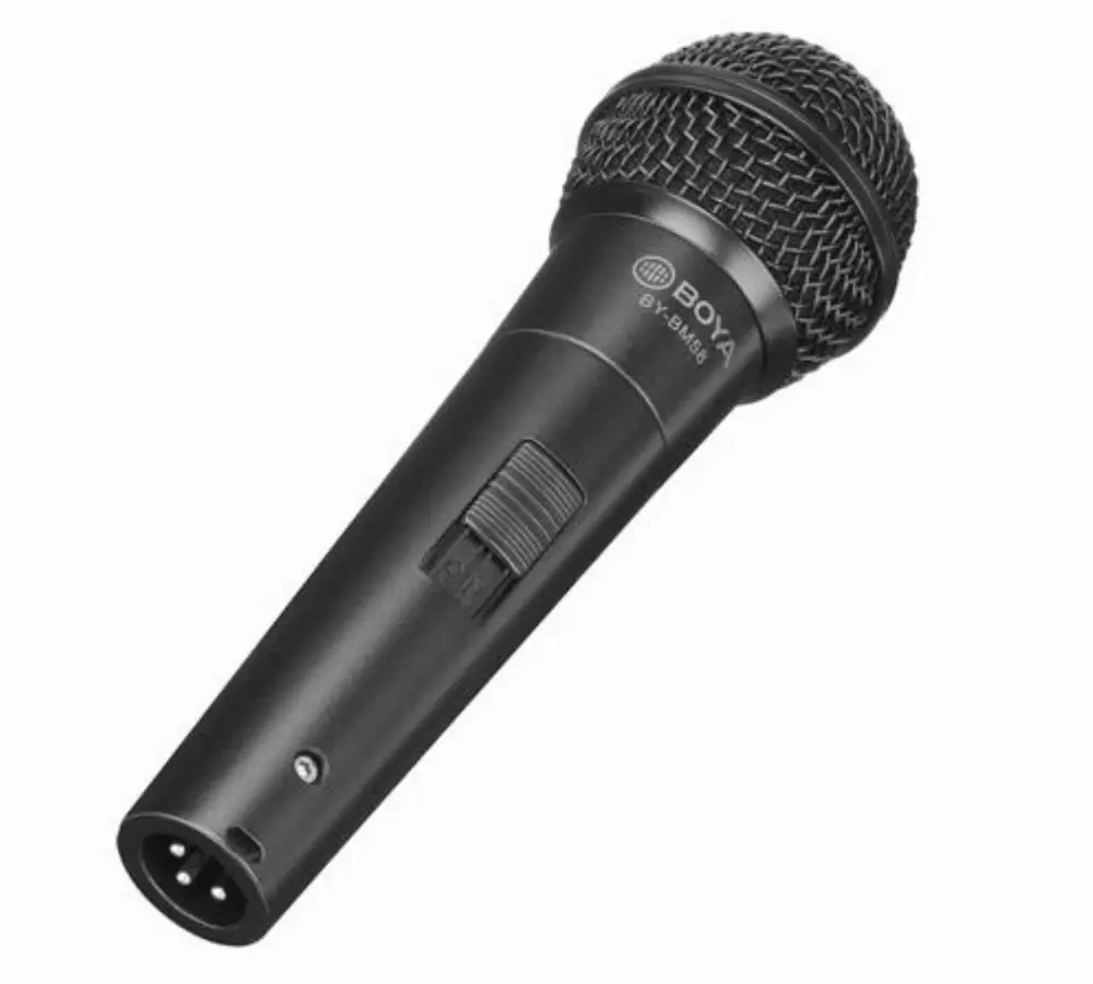 Ръчен микрофон BOYA BY-BM58 - динамичен, вокален, XLR