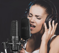 Микрофон BOYA BY-M1000 - кондензаторен, XLR