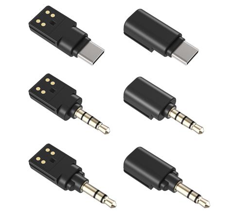 Безжичен микрофон брошка BOYA BY-WM3U, USB-C, комплект предавател и приемник