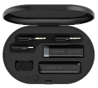 Безжичен микрофон брошка BOYA BY-WM3U, USB-C, комплект предавател и приемник