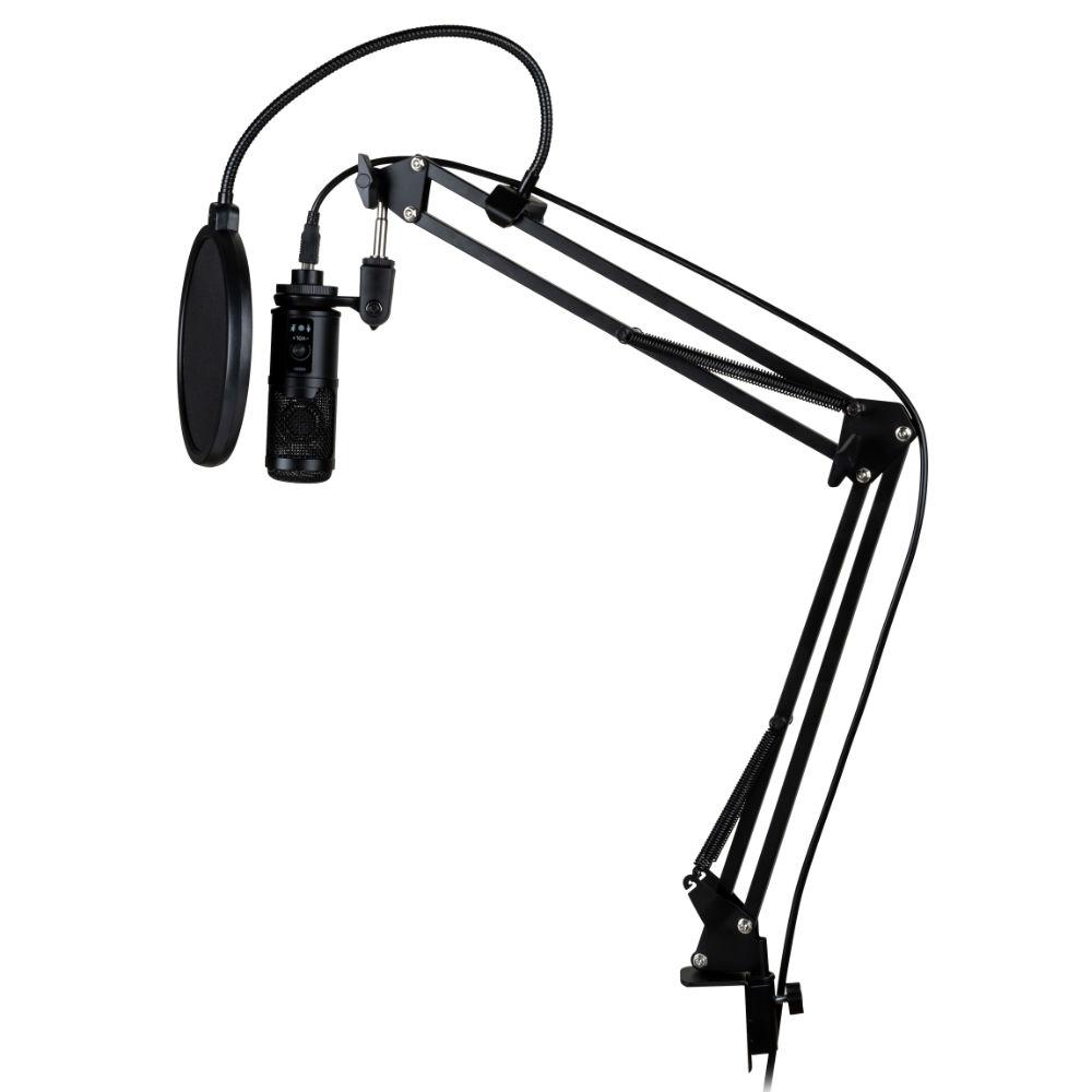 Комплект Nacon Multistreaming Kit 2 - зелен екран, микрофон, стойка за микрофон и филтър