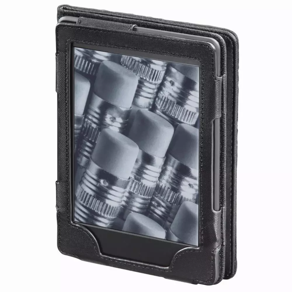 Калъф HAMA Arezzo, За eBook четец Kindle WiFi/Paperwhite / Kobo Touch/Glo, Черен