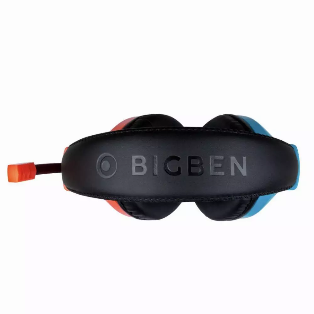 Геймърски слушалки Nacon Bigben Nintendo Switch Headset V1, Микрофон, Червен/Син