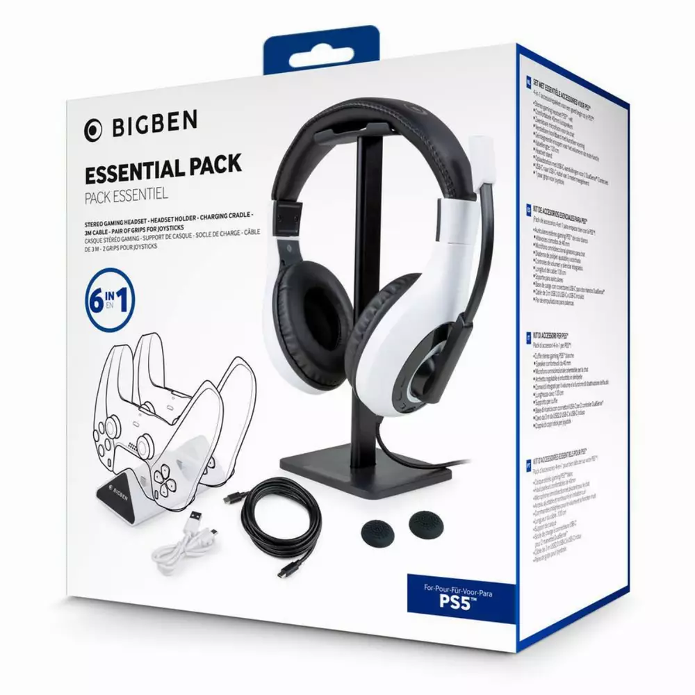 Комплект BigBen PS5 Essential Pack 6in1 NACON