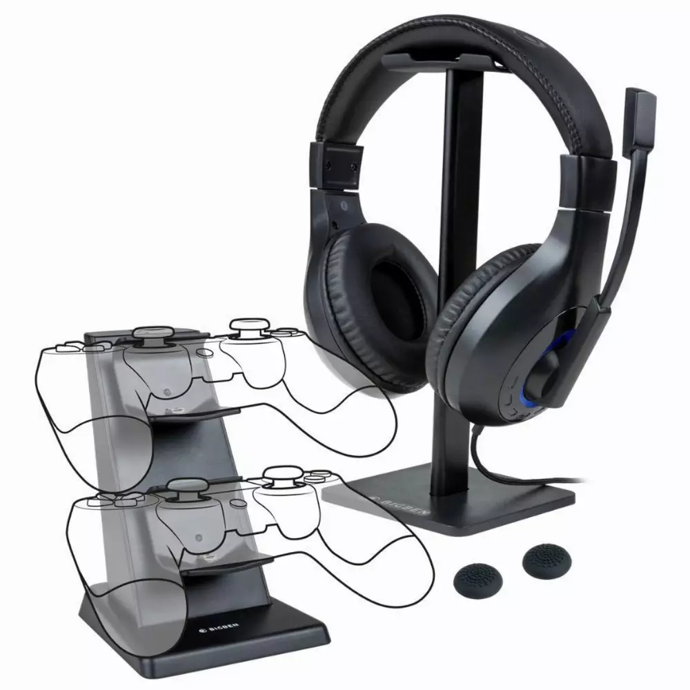 Комплект BigBen PS4 Essential Pack 4in1 NACON