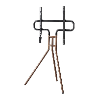 Стойка за TV HAMA Easel Design, до 191см / 75", VESA 600x400, Кафяв