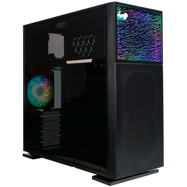 Кутия In Win N515 Mid-Tower TG ARGB Black