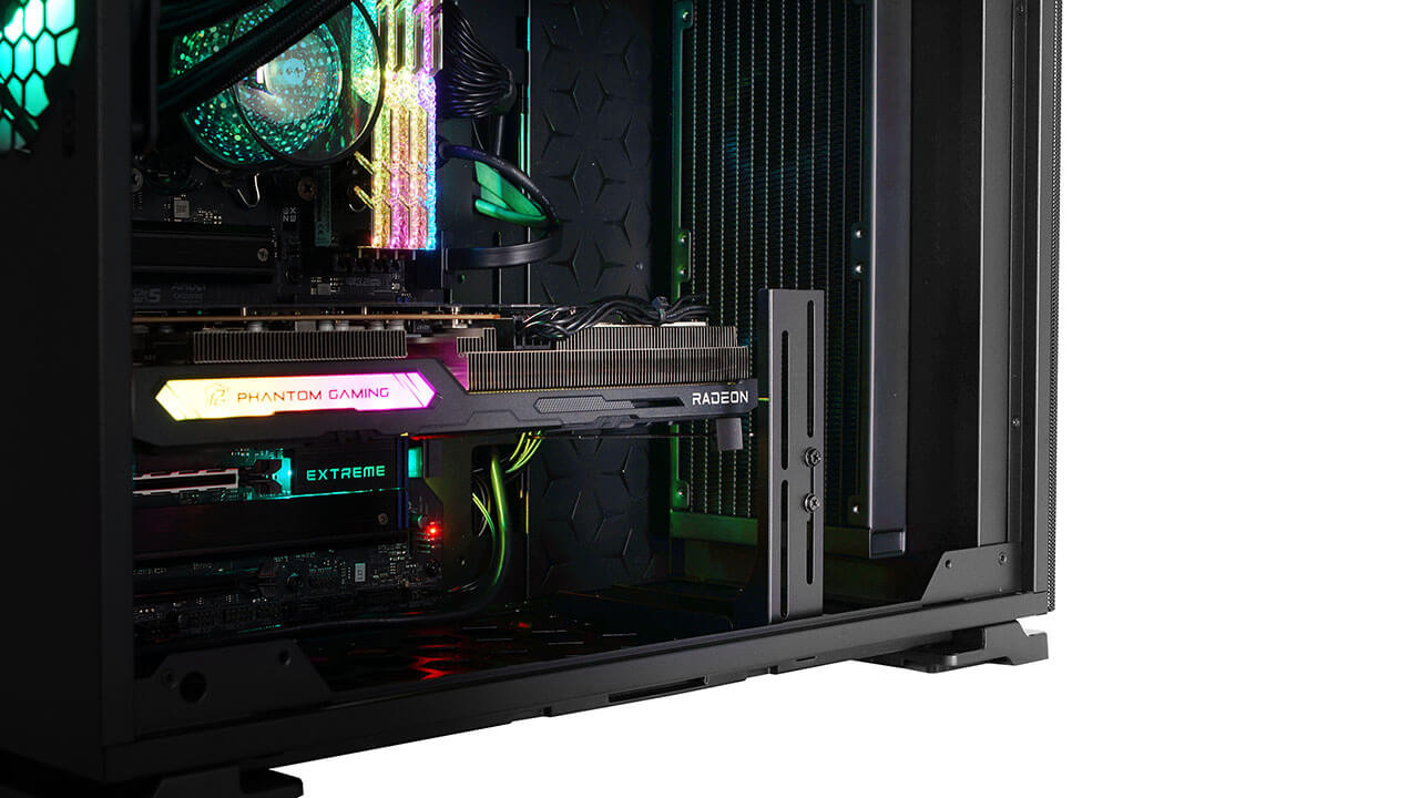 Кутия In Win N127 Mid-Tower TG Mesh Black
