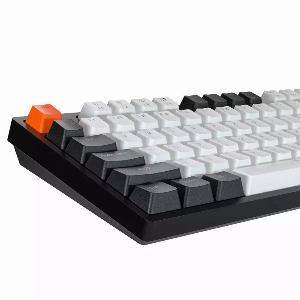 Геймърска клавиатура Keychron C2 Hot-Swappable Full-Size Gateron G Pro Red Switch White LED ABS
