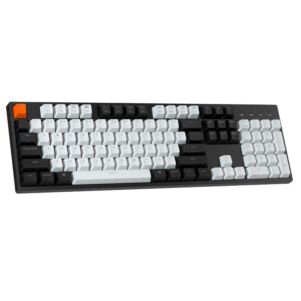 Геймърска клавиатура Keychron C2 Full-Size Gateron G Pro Red Switch White LED ABS