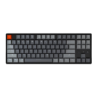 Безжична геймърска клавиатура Keychron K8 Aluminum Hot-Swappable TKL Gateron Blue Switch RGB LED ABS