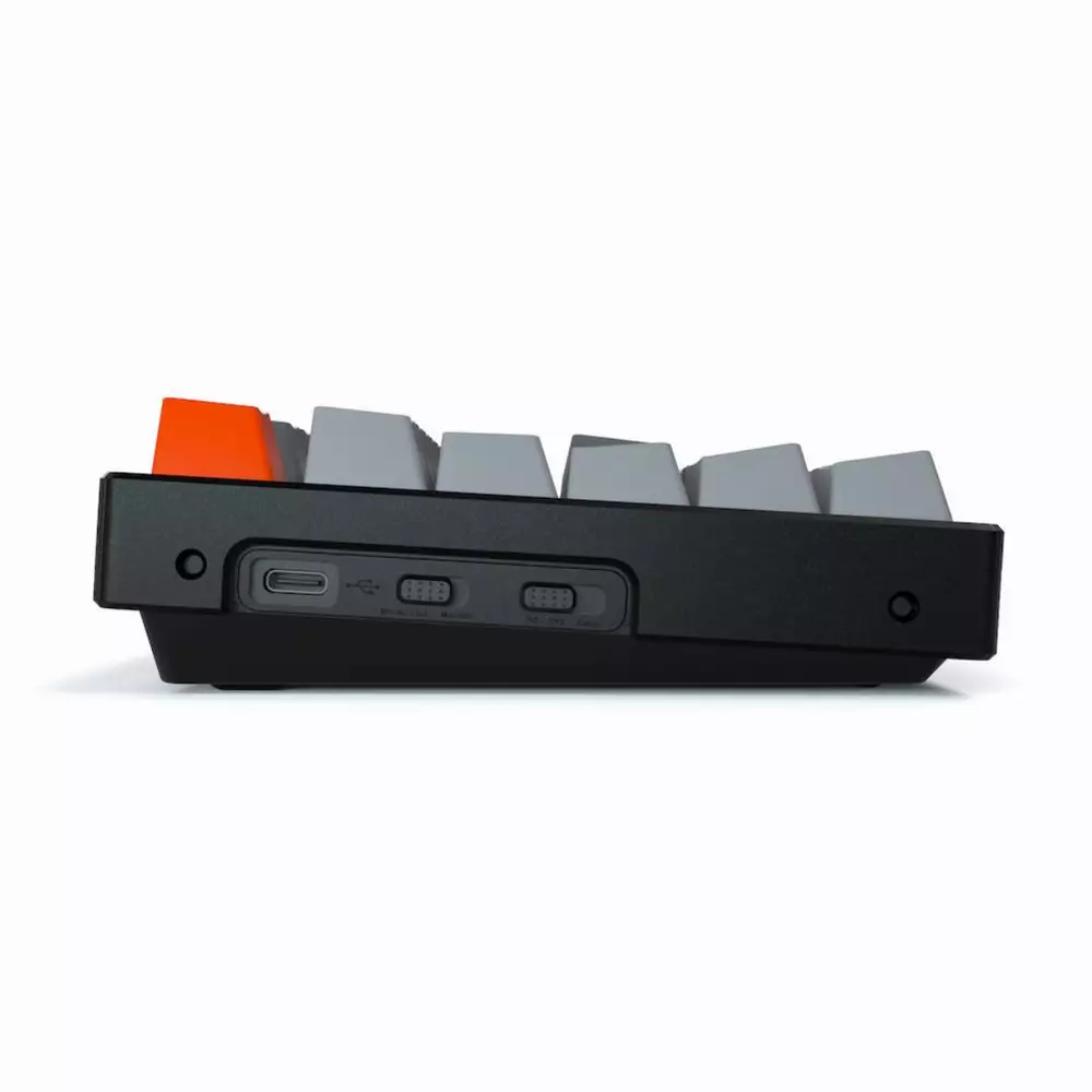 Безжична геймърска клавиатура Keychron K8 Aluminum Hot-Swappable TKL Gateron Blue Switch RGB LED ABS