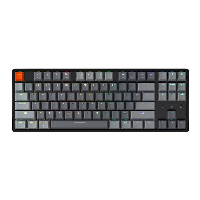Безжична геймърска клавиатура Keychron K8 Aluminum Hot-Swappable TKL Gateron Optical Brown Switch RGB LED ABS