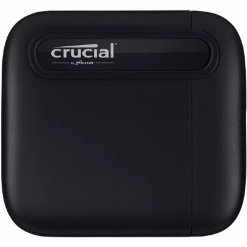 Външен диск Crucial X6 500GB External SSD USB 3.2 Gen 2 Type C - CT500X6SSD9