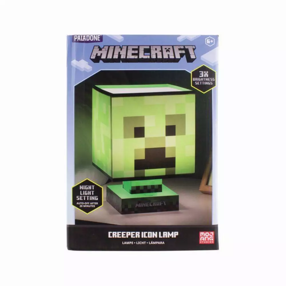 Статуетка Paladone Minecraft Creeper Icon Lamp