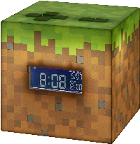 Часновник/будилник Paladone Minecraft Alarm Clock