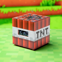 Часновник/будилник Paladone Minecraft TNT Alarm Clock