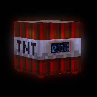 Часновник/будилник Paladone Minecraft TNT Alarm Clock