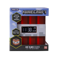 Часновник/будилник Paladone Minecraft TNT Alarm Clock