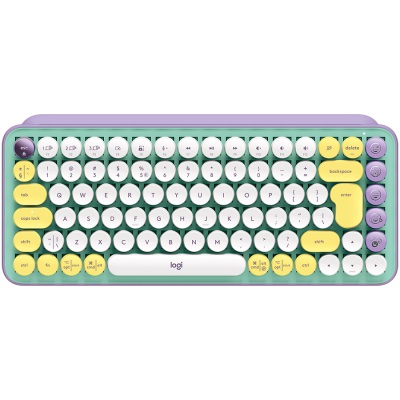 Клавиатура Logitech POP Wireless Mechanical Keyboard Emoji Keys Daydream Mint - 920-010736