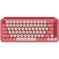 Клавиатура Logitech POP Wireless Mechanical Keyboard Emoji Keys Heartbreaker Rose - 920-010737