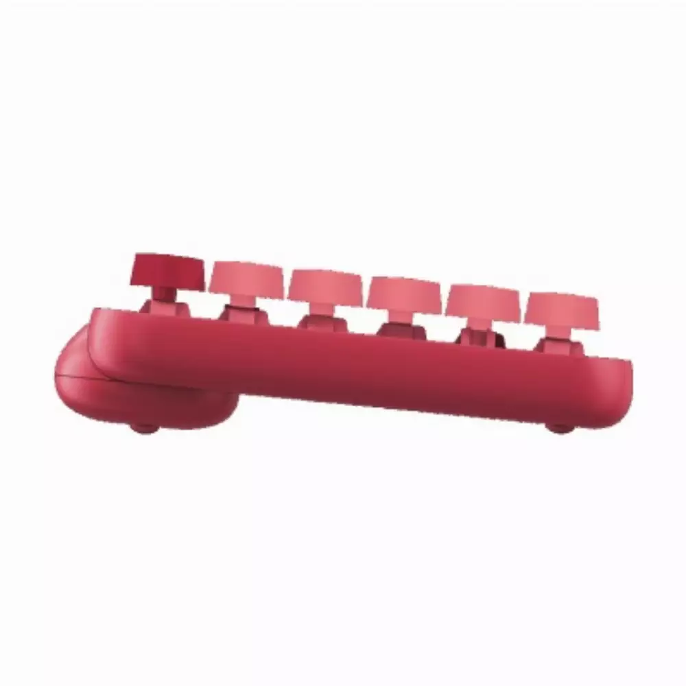 Πληκτρολόγιο Logitech POP Wireless Mechanical Keyboard Emoji Keys Heartbreaker Rose - 920-010737