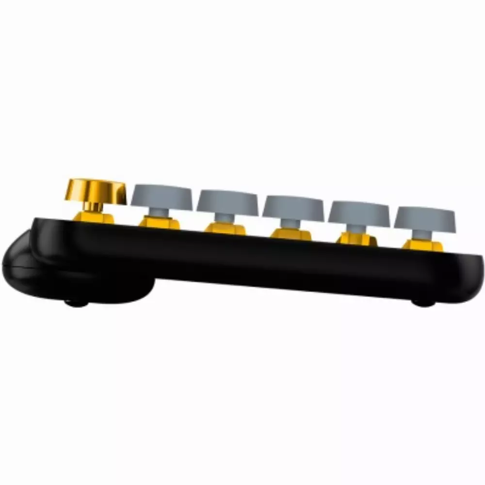 Клавиатура Logitech POP Wireless Mechanical Keyboard Emoji Keys Blast Yellow - 920-010735