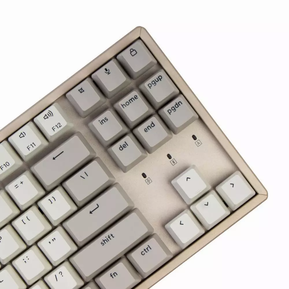 Геймърска клавиатура Keychron K8 Aluminum Hot-Swappable TKL Blue Switch No LED ABS