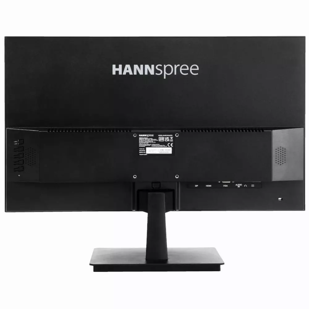 Монитор HANNSPREE HC240PFB 23.8", IPS, FHD 1920x1080, D-Sub, HDMI, DP, Черен