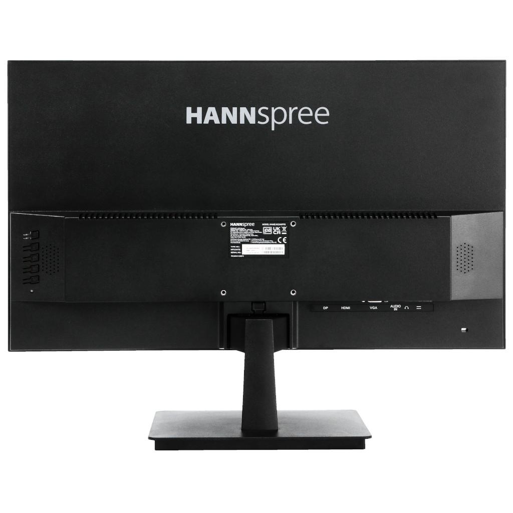 Монитор HANNSPREE HC240PFB 23.8", IPS, FHD 1920x1080, D-Sub, HDMI, DP, Черен
