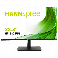 Монитор HANNSPREE HC240PFB 23.8", IPS, FHD 1920x1080, D-Sub, HDMI, DP, Черен