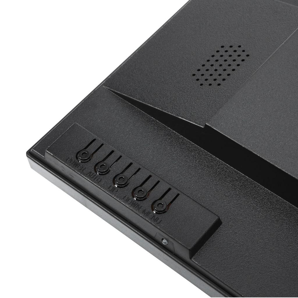 Монитор HANNSPREE HC 250 PFB, Full HD, Wide, 24.5 inch, D-Sub, HDMI, DP, Черен