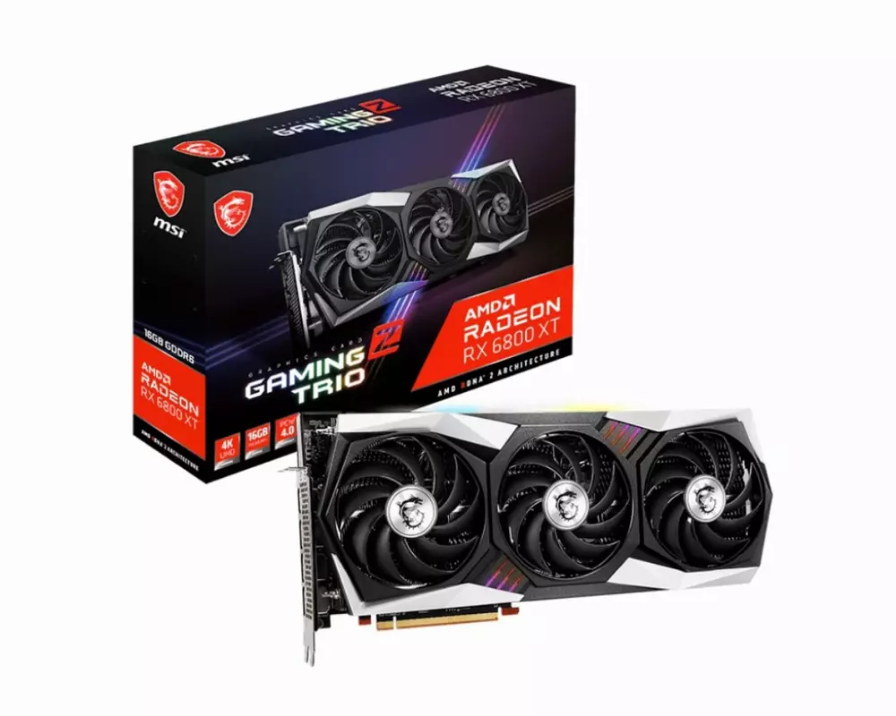 Видео карта MSI Radeon RX 6800 XT GAMING Z TRIO 16G