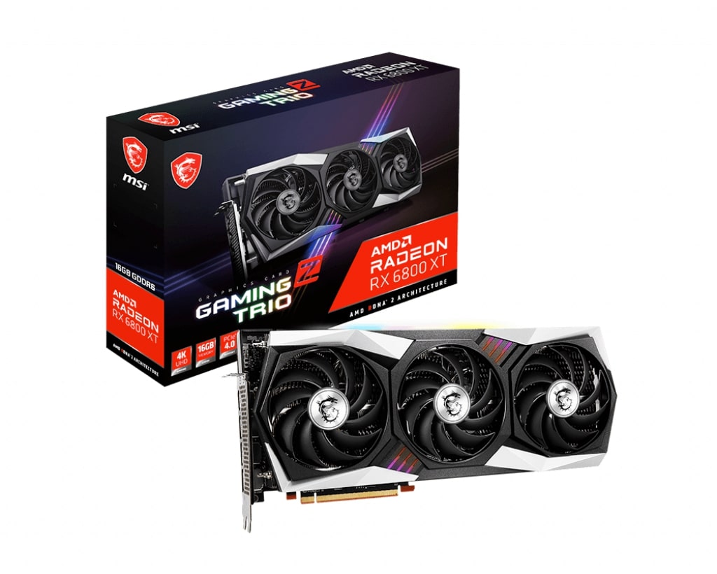 Видео карта MSI Radeon RX 6800 XT GAMING Z TRIO 16G